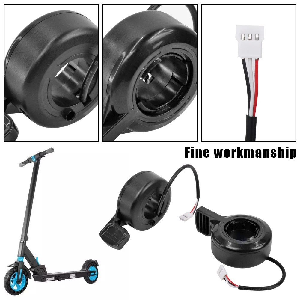 Accessori di ricambio per sensore Ebike Sensore Hall Scooter elettrico Acceleratore a pollice Acceleratore Controllo velocità Booster universale