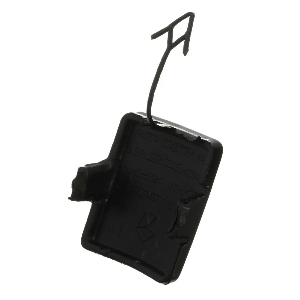 Para Dodge Journey cubierta de gancho de remolque reemplazo de plástico pieza resistente al desgaste 2011-2016 fácil de instalar remolque de parachoques delantero