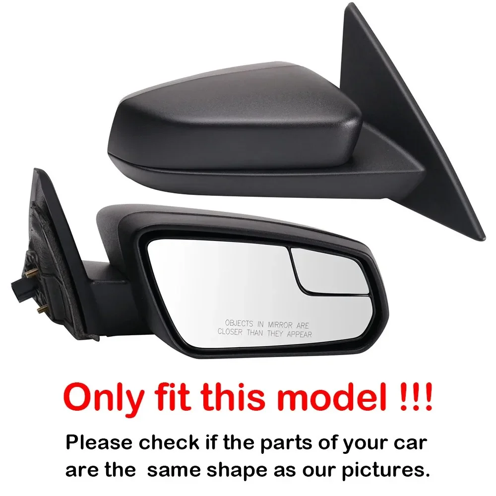 1PCS Outer Rearview Side Wing Mirror Glass Lens Reflector Len Car Accessories w/No Heated For Ford Mustang 2010-2014 US version
