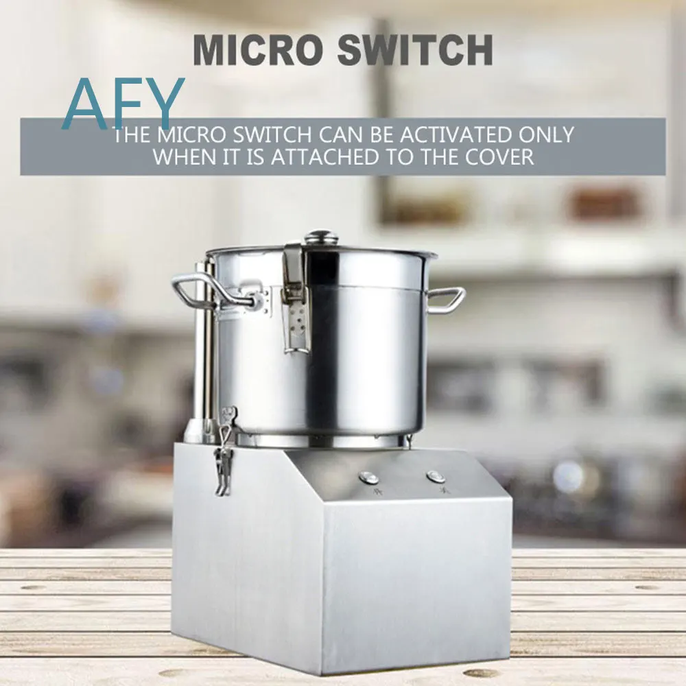 Commercial Meat Cutter Electric Chili Grinder Vegetable Chopper Sesame Paste Tofu Mixer Grinding Machine for Food Processing