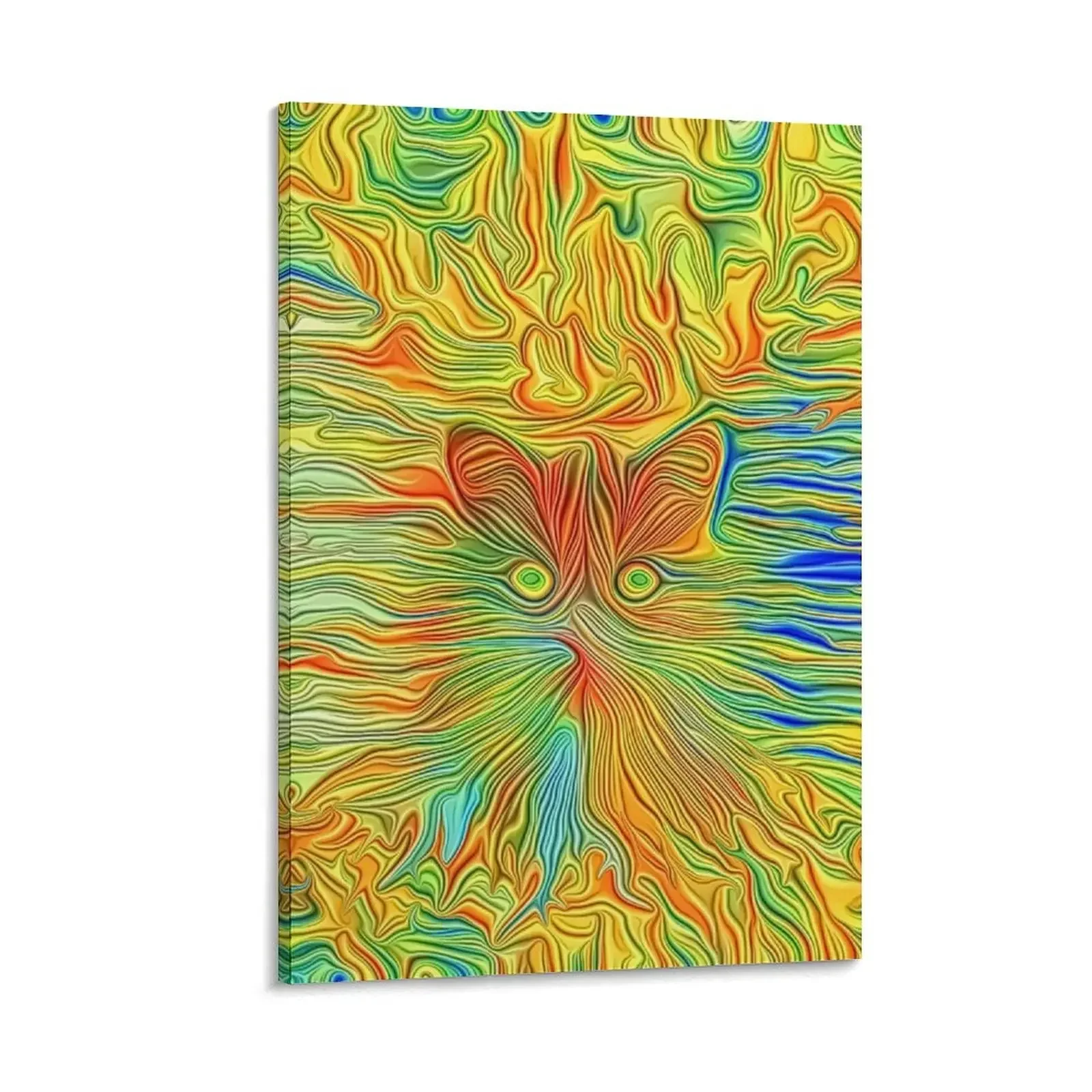 

Abstract Butterfly Cat Canvas Painting Paintings Decorative paintings decorations for the room room decoration accessories