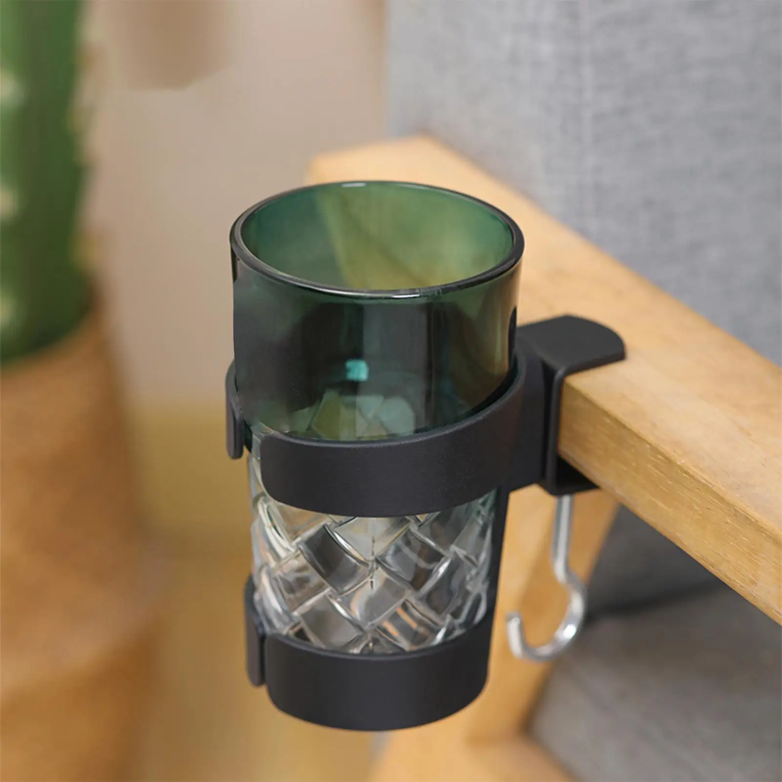 

Настольный держатель для чашки, зажим, держатель для чашки, дизайн подноса для бутылок, компактная подставка для кухни, автомобиля, кровати, работы, инвалидной коляски, учителя, домашнего кафе