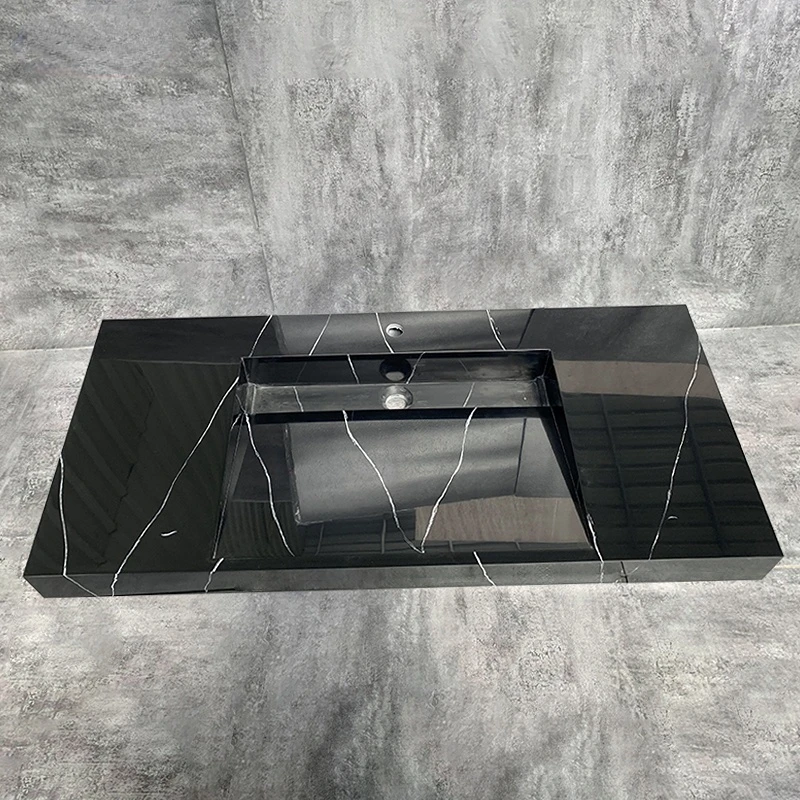 Solid Surface Wall Hung Basin Acrylic Stone Marble Wall Amount Sink Artifical Stone Hand Wash Basin Washing Hands/face/hair