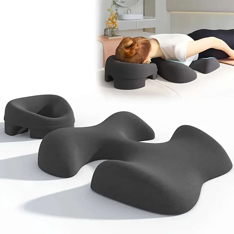 Beauty Bed Pillow Set, Skin‑friendly and Soft Surface with No Pressure Marks, Balanced Support for Shoulders and Abdomen, Prone‑