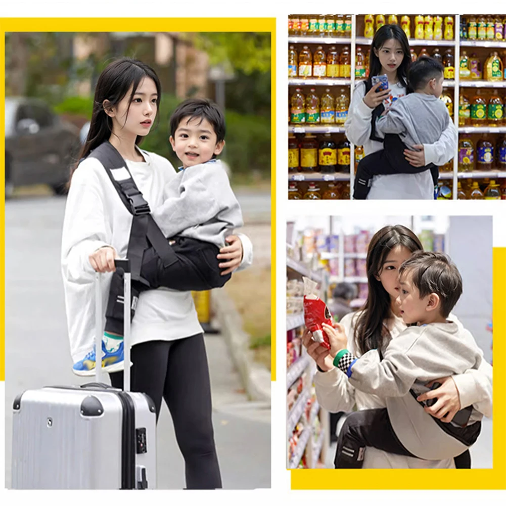 Baby Child Outdoor Carrier Wrap Soft Anti-Slip Carrying Ring Sling Multifunctional Baby Toddler Carrier Accessories