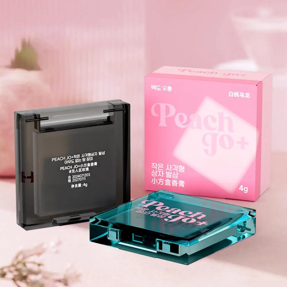 Perfume planta bálsamo sólido para homens e mulheres portátil bálsamo sólido chá fragrância bálsamo sólido suave de longa duração corpo aroma desodorantes