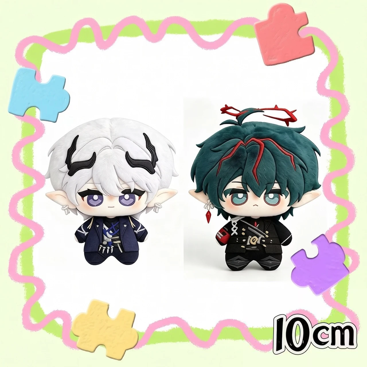 10CM Anime Arknights Endfield Camille Ardashir Plush Doll Game Cosplay Print Body Bag Pendant Keychain Stuffed Toys Xmas Gifts