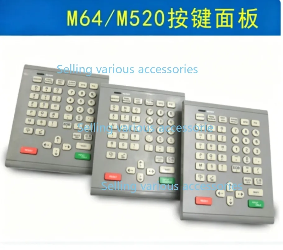 For MITSUBISHI CNC M64 M520 System Button Operation Panel Keypad EDIT Digital Keyboard