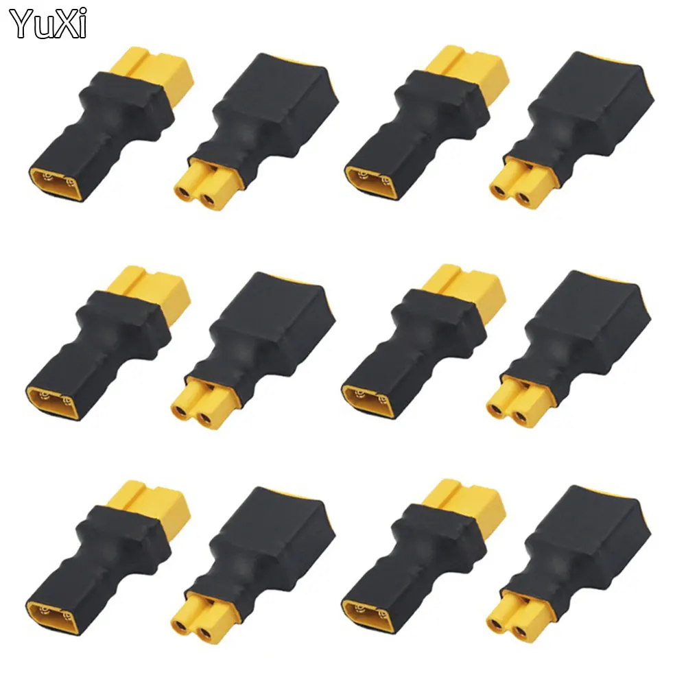 1Piece XT60 to XT30 Plug Female Male Adapter Converter Connector for FPV Drone RC Lipo NiMH Battery Charger ESC Part