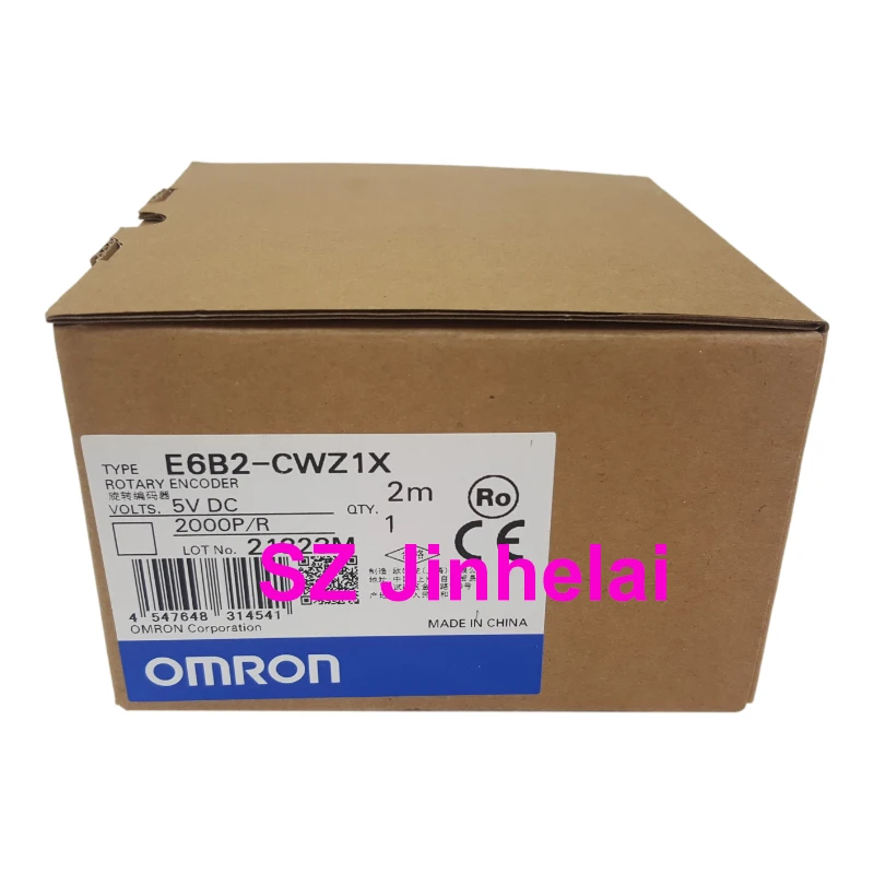 Imagem -03 - Omron-giratório Industrial Original Codifica Bem Autêntico E6b2-cwz1x 5vdc 1000p 1024p 2000p r 2m