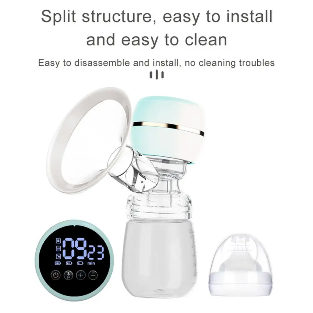 

USB Chargable Silent Portable Milk Portable Electric Breast Pump Extractor Automatic Milker Comfort Breastfeeding BPA Free