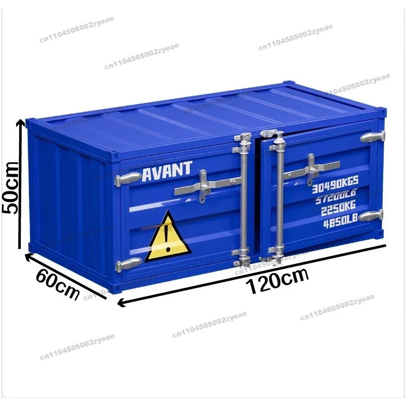 

Industrial Tea Coffee Table Storage Cabinet Short Side Wrought Iron Personalized Creative Storage Cabinet Container Furniture