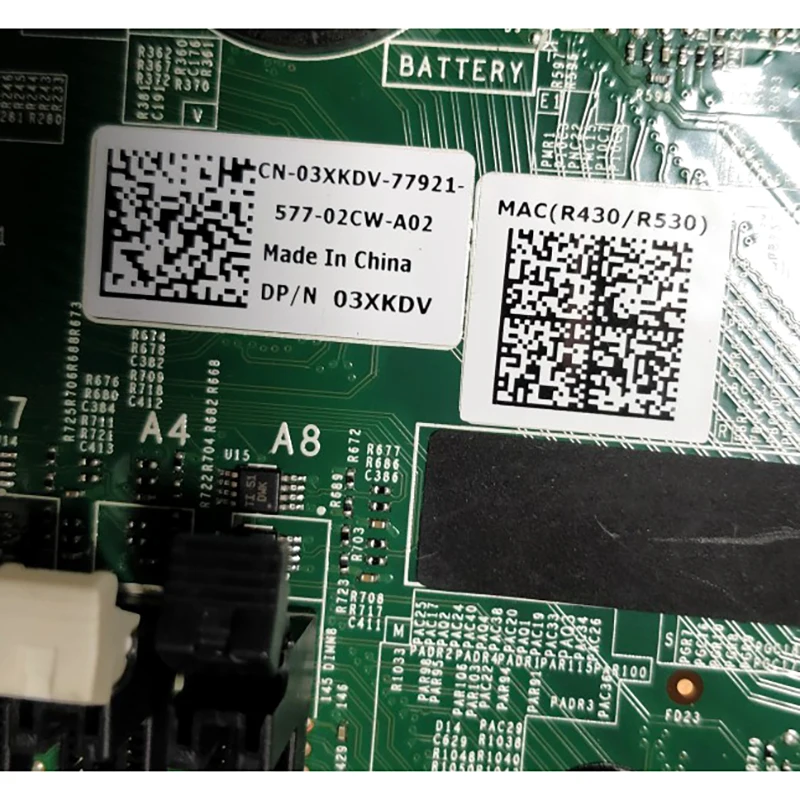 Original Server Motherboard PowerEdge R430 3XKD DYFC8 03XKD 0DYFC8 Perfect Test Good Quality