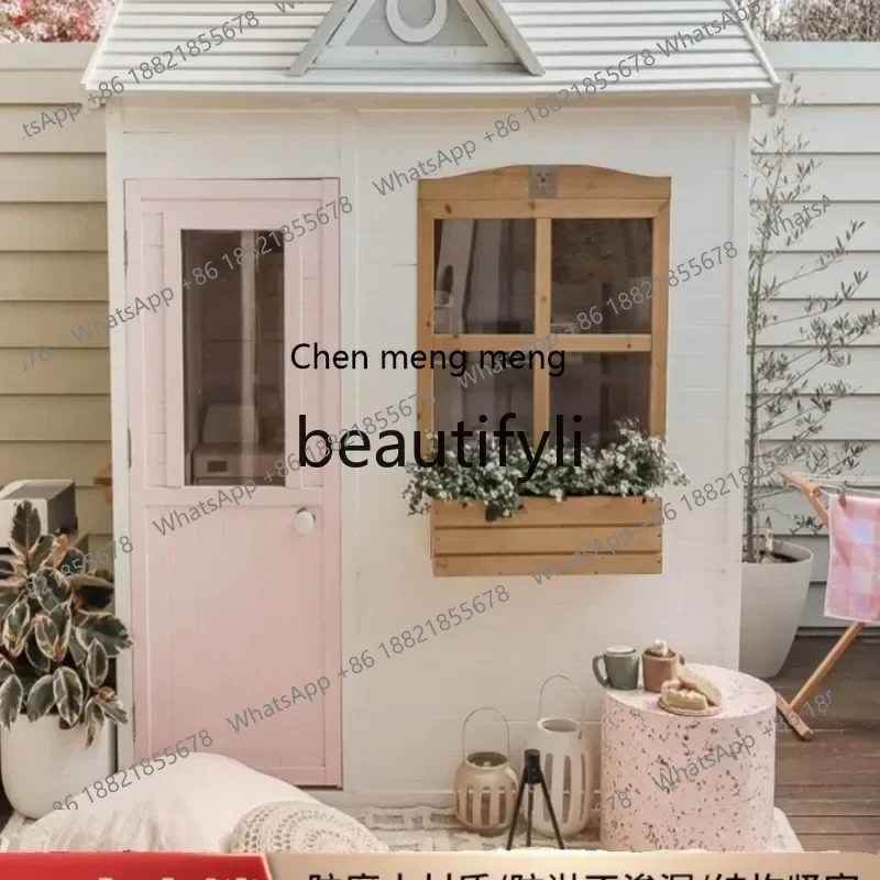 cn8350 ss Outdoor Cabin Villa Courtyard Garden Outdoor Small House Homestay Cabin