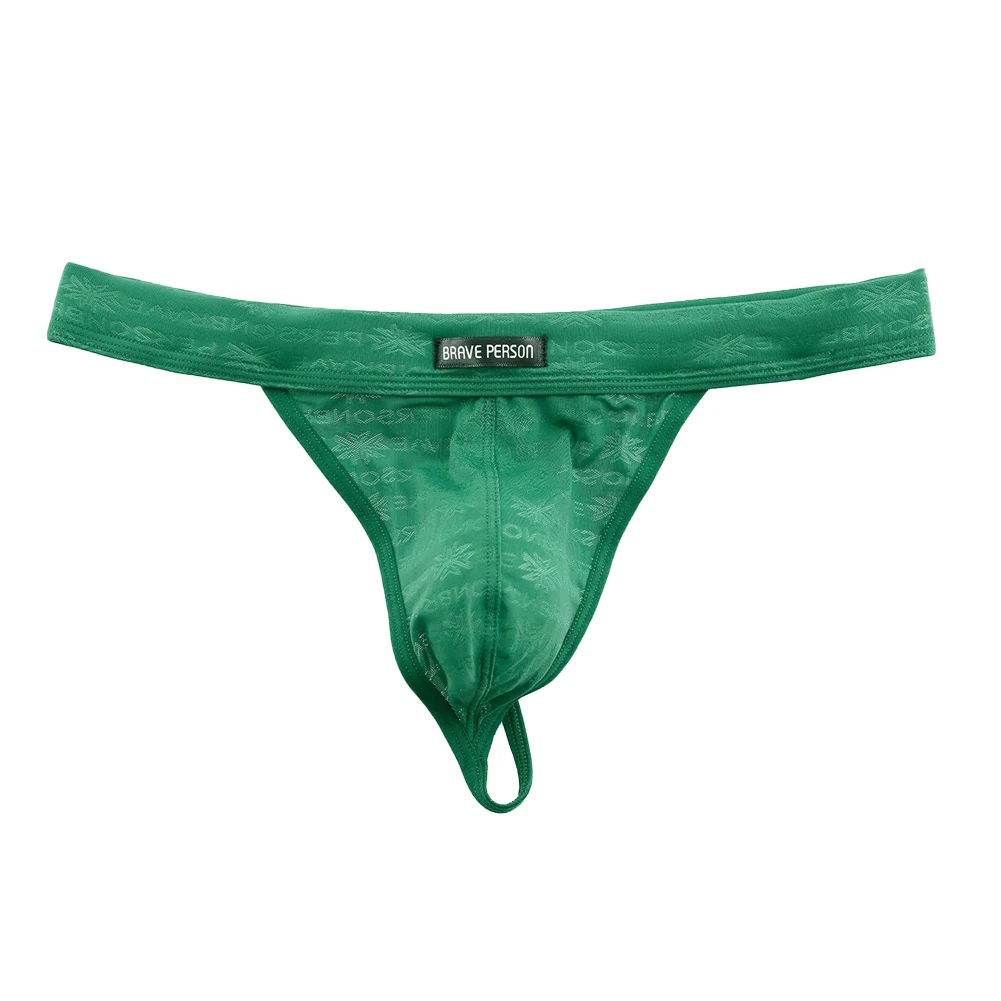 

For Everyday Use Black Low Waist Thong Breathable Low Waist Pouch Comfortable Solid Color Thong Nylon Spandex Blend