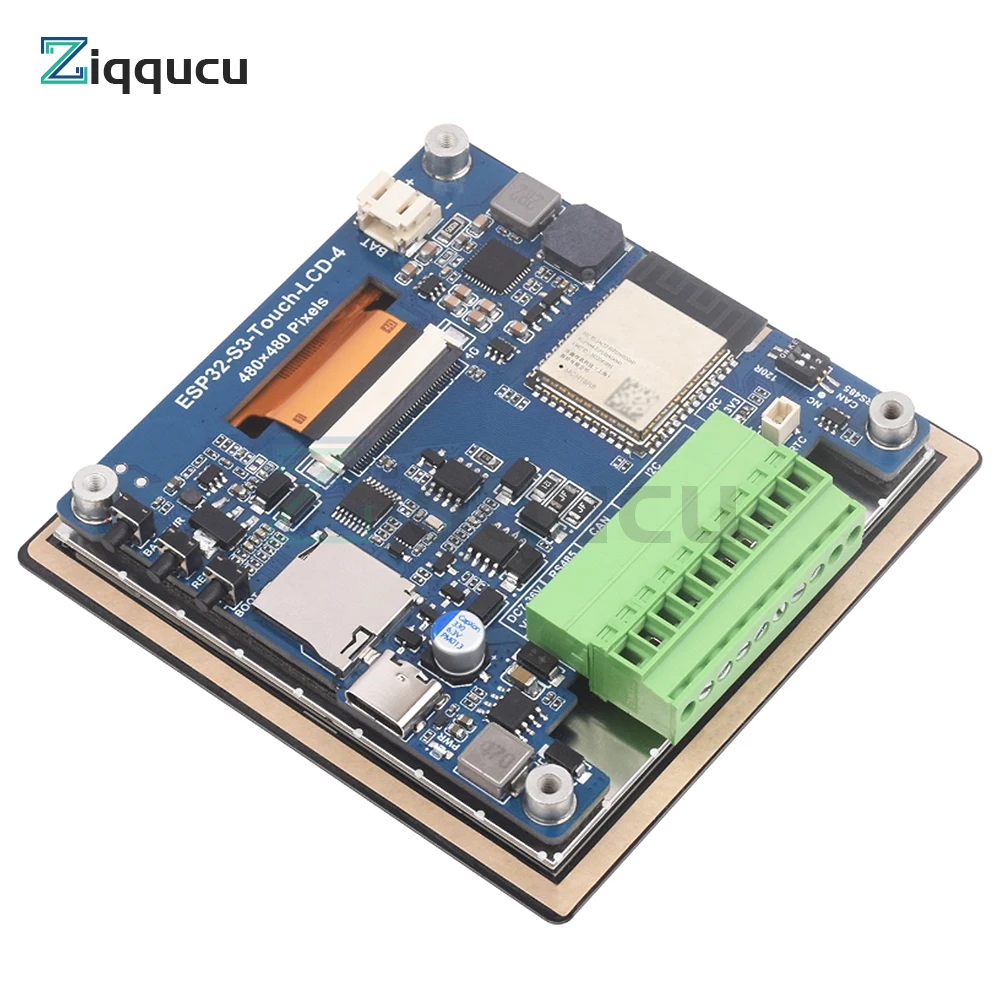 ESP32-S3-Touch-LCD-4 ESP32-S3 4-inch LCD Capacitive Touch Screen 32-Bit LX7 Dual Core Processor Wifi Bluetooth Development Board