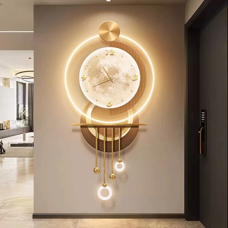 Nordic Vintage Wall Clocks Digital Living Rooms Antique Creative Wall Clocks Watch Future Reloj Pared Room Decoration Items