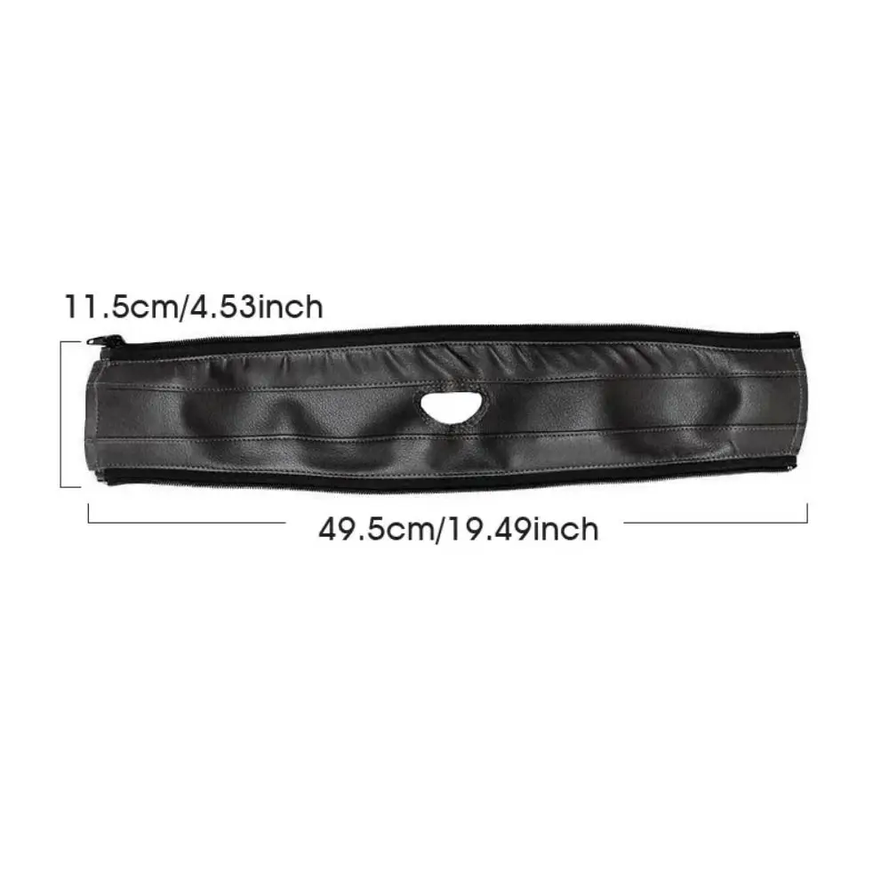 PU Leather Stroller Handle Covers Detachable Washable Armrest Protector Belt Cover Handle protector Doona baby car seat handle