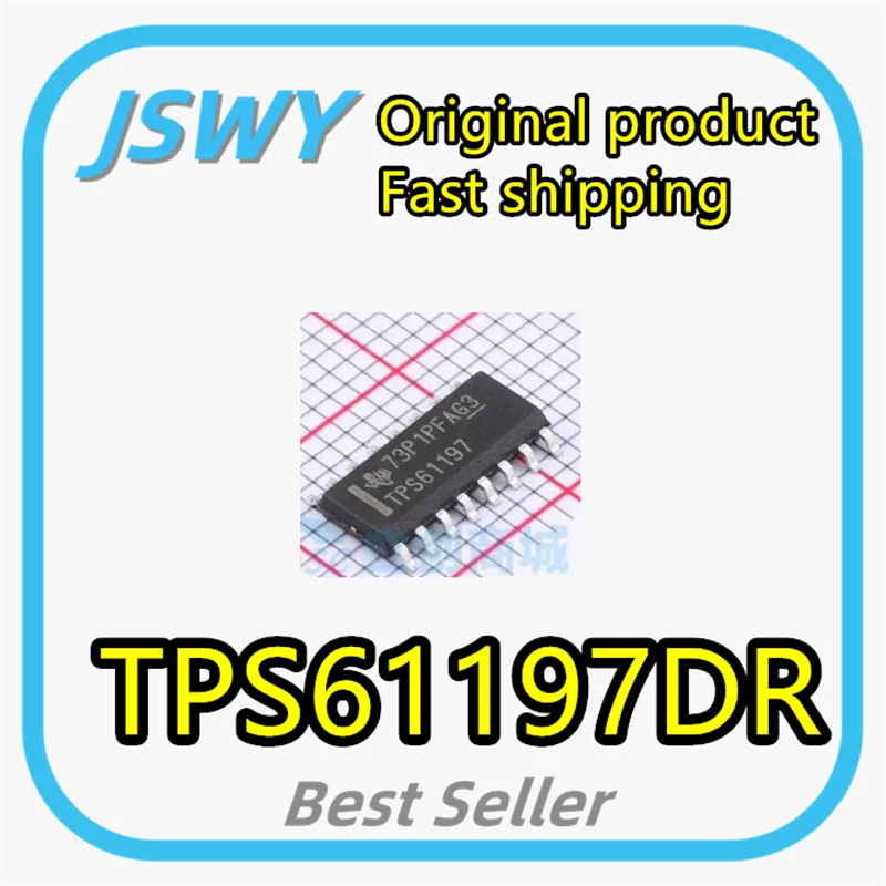 (5/50 pieces) TPS61197 TPS61197DR SOP16 LED driver chip 100% brand new and original fast shipping