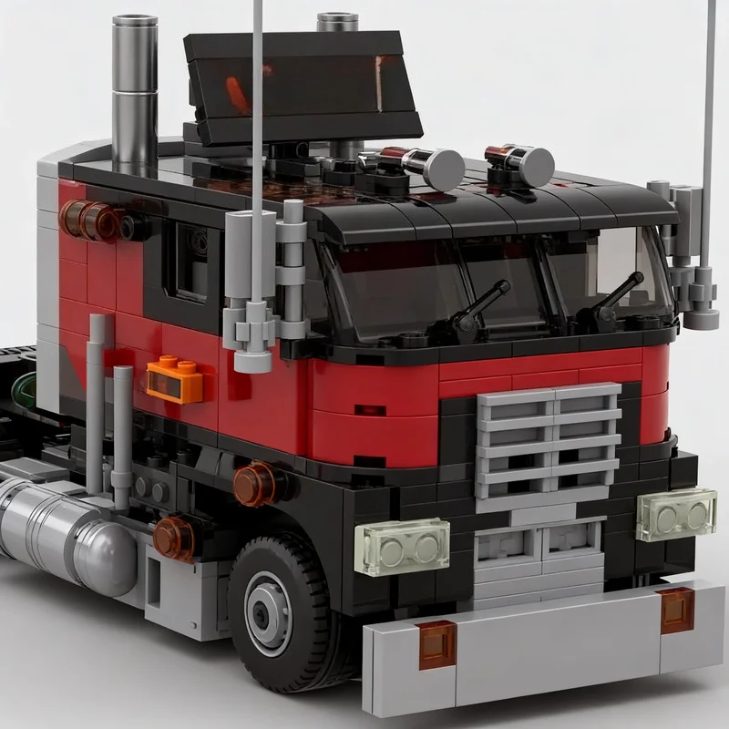 NEW 660Parts Semi-Trailer Truc - đánh giá và giá Retro Gaming Lego