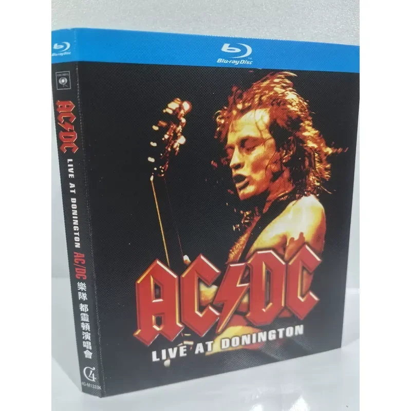 Blu-ray Disc AC DC Live At Donington High Definition Concert Video Music Performance