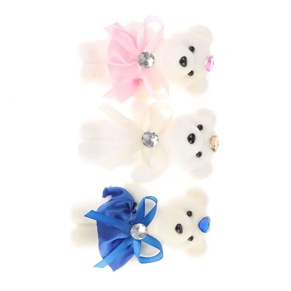 10pcs/set Room Decoration Foam Bear Bear Foam Cartoon Mini Bear Flower Bouquet 12cm Animal Cartoon Bouquet /Children