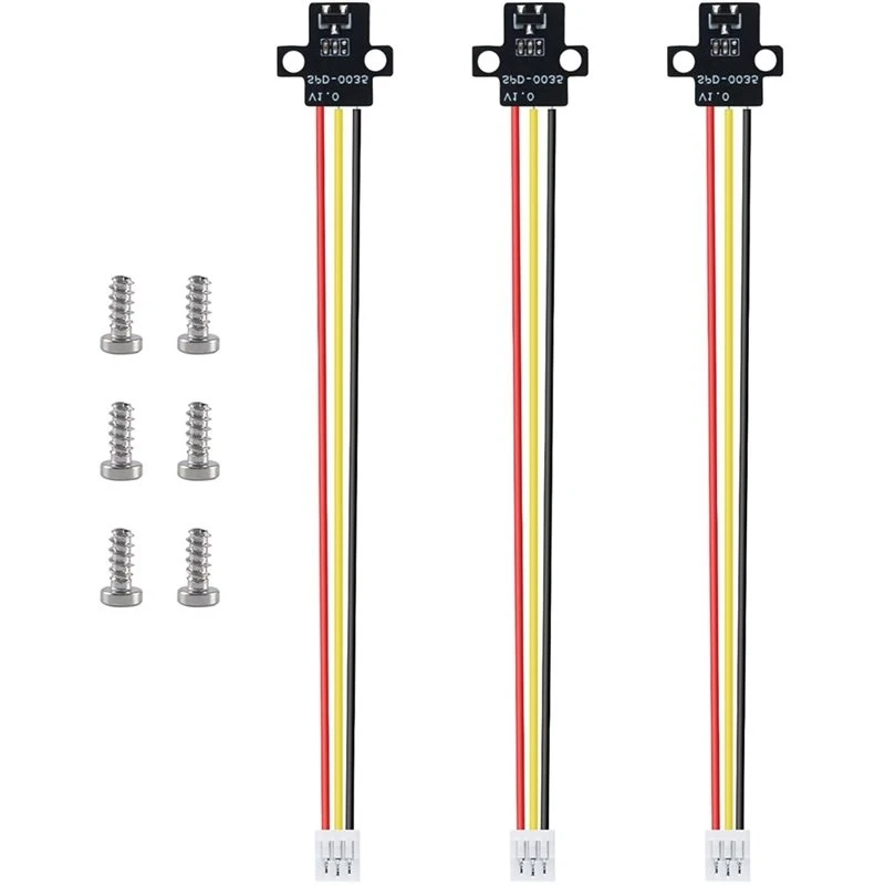 Stylish-Replacement Filament Detection Sensor(3Pcs) For Snapmaker-U1:Detector Break PCB Adapter Board With Cable Included