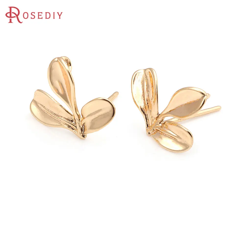 6PCS 18K Gold Color… - image