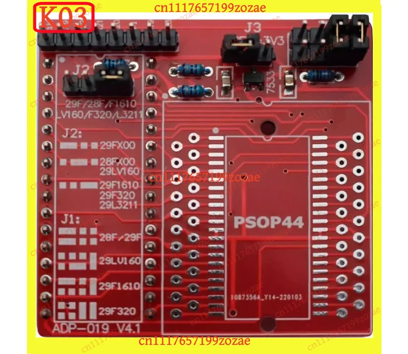 K03 Adapter A-D-P-019V4 PSOP44 V4 for GQ-4X V4 Willem Programmer Universal Compatible Version