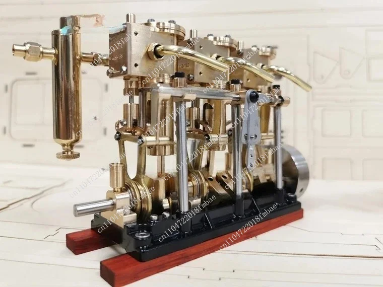 LS3-13s Twin-cylinder, Three-cylinder Steam Engine, High Torque, Steamboat Engine, Model Steam Engine