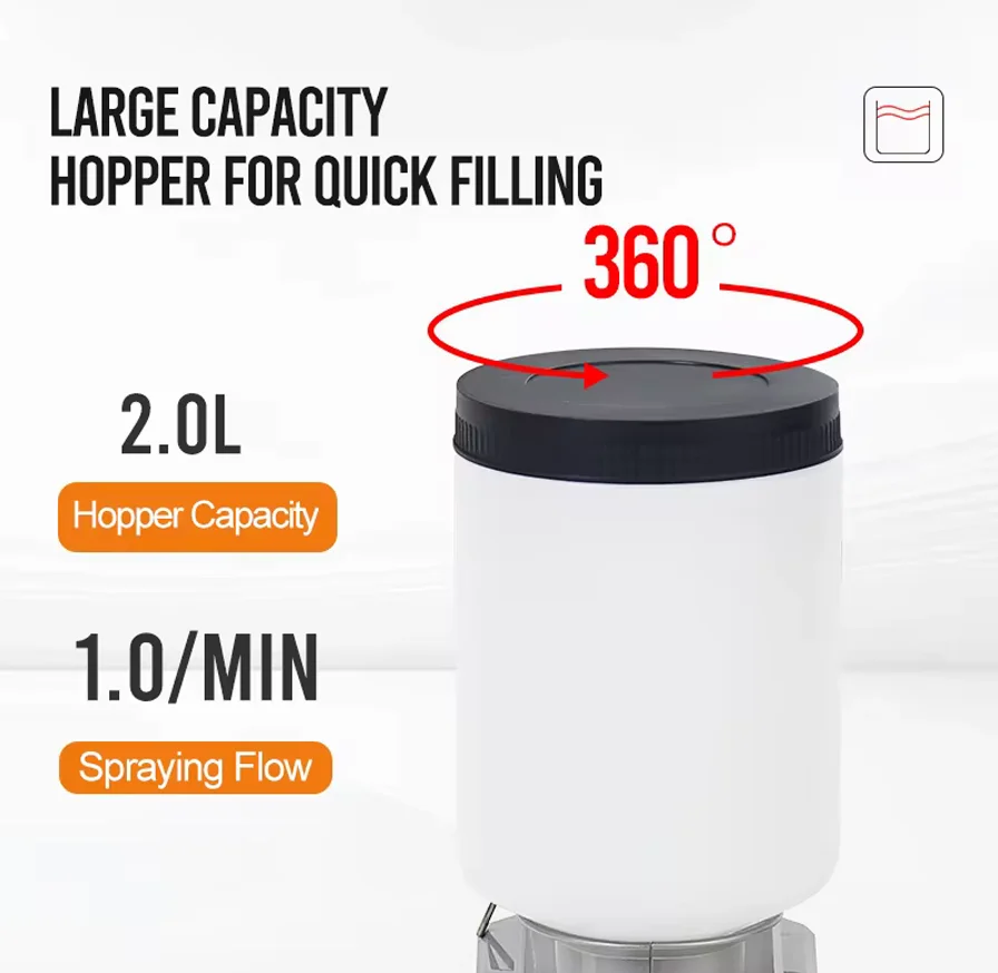 Adoration Multifunctional 300W Lithium Airless Paint Sprayer with 2L Portable Electric Spray Welder (No Makita Battery)