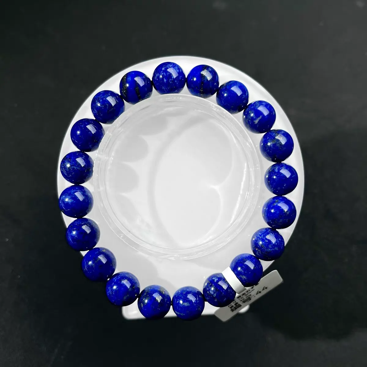 Natural Blue Lapis Lazuli Royal Women Men Bracelet 9mm Gemstone Round Beads Men Fashion Stone AAAAAA 2