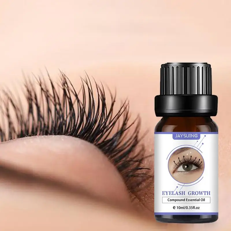 Wimpergroei Serum Hydraterende Wimper Voedende Essentie Voor Wimpers Enhancer Verlenging Dikker 10Ml