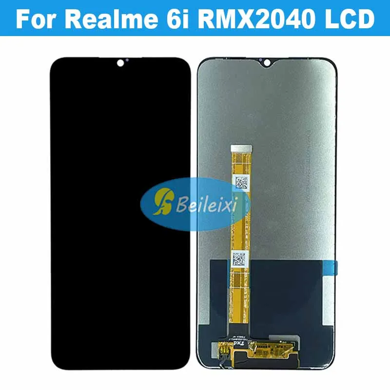 For Realme 6i RMX2040 LCD Display Touch Screen Digitizer Assembly Replacement Parts