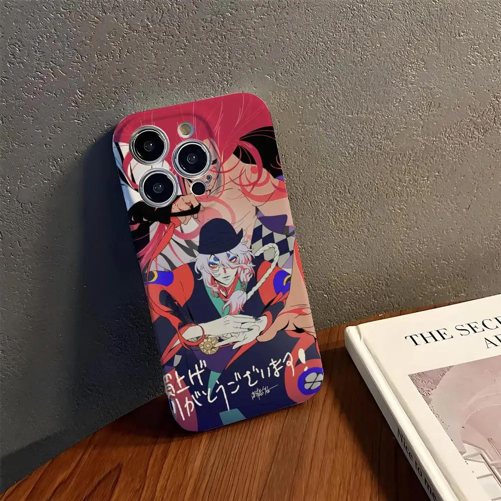 

Anime Mononoke Phone Case For IPhone 16 15 14 13 12 11 Pro Max X XR XSMax 7 8 Plus Glossy Film Hard PC Cover