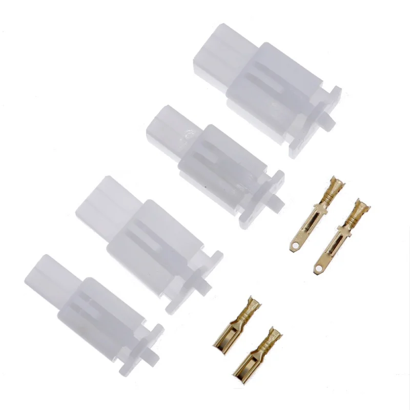 380pcs 2.8mm 2 3 4 6 Pin Wire Connector Terminal Auto Electrical Assorted kit Car Motorcycle