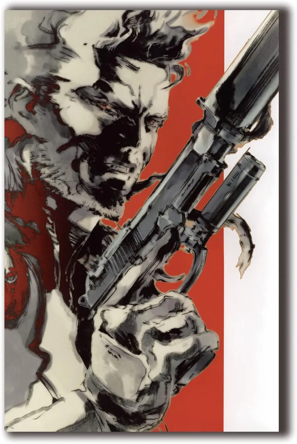 XIHOO Metal Gear Solid 2 Poster for Home Decor Wall Art 11x17inch (28x43cm) Frameless Gift