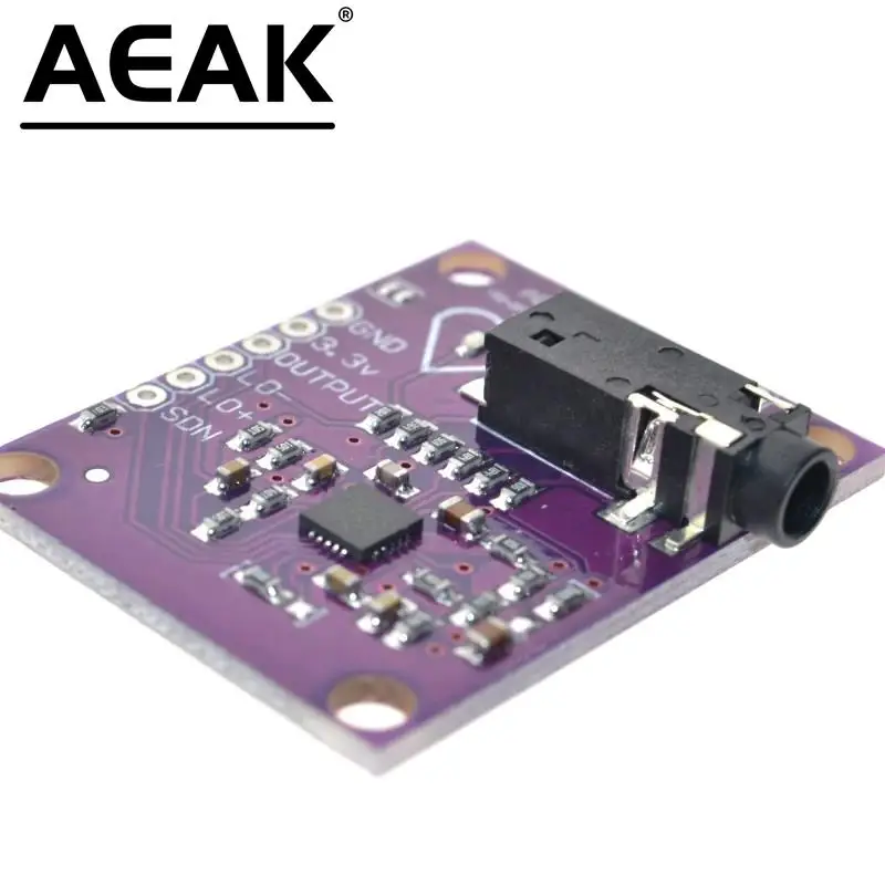 AEAK AD8232 Physiological Measurement Heart Pulse ECG Bio Monitor Sensor Module Board Hot Sale