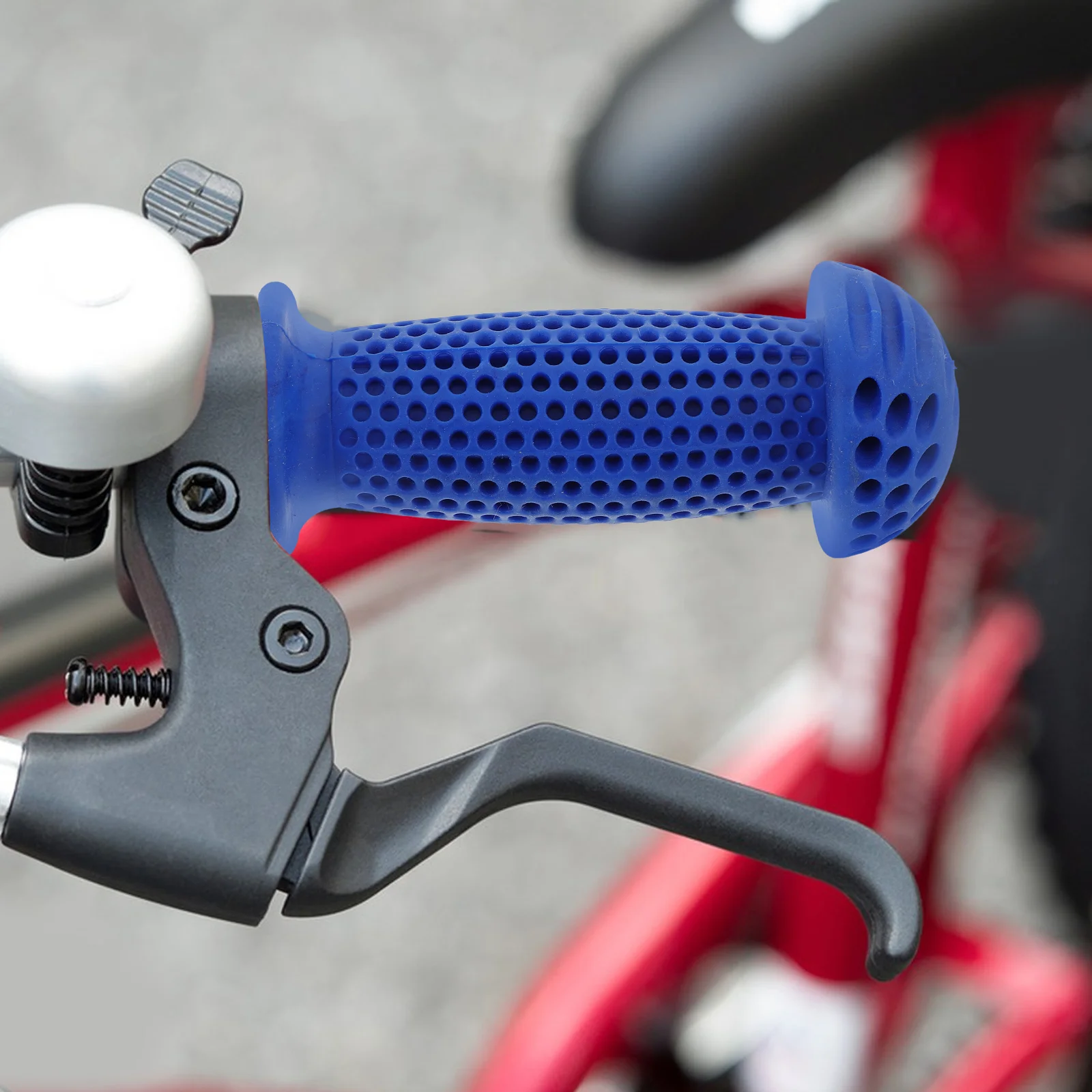 

2Pcs Bike Grips Soft Rubber Non-Slip Handlebar Grips for Bicycle Scooter Tricycle Ergonomic Comfortable Long