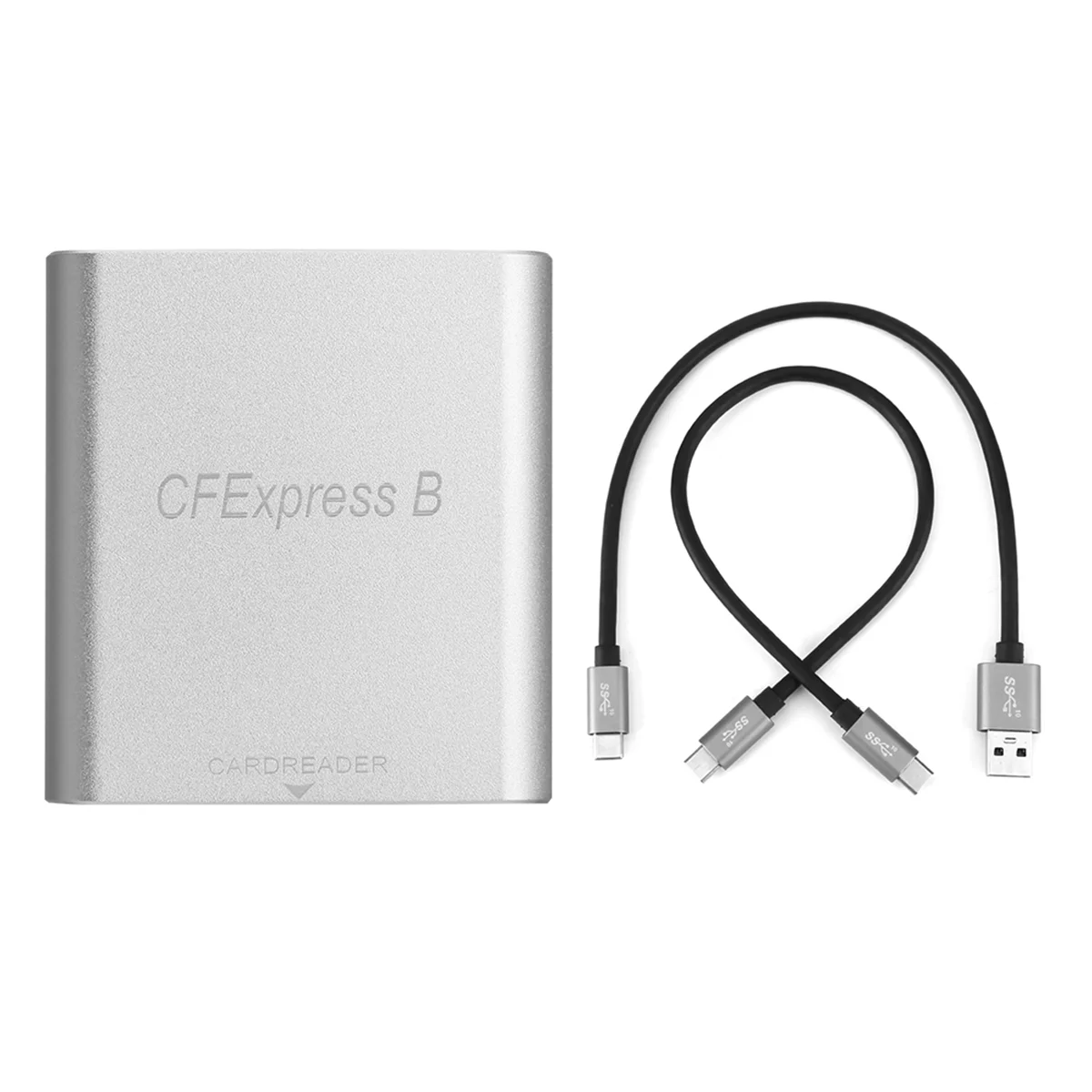 

CFexpress Card Reader Portable USB 3.1 Gen 2 10Gbps CFE B Memory Card Drive-Free Type C Data Reader for Laptop