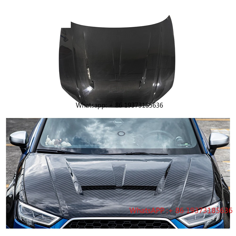 

Carbon Fiber Car Body Kit Car Engine Hood Bonnet Cover Car Accessories for Audi A3 S3 RS3
