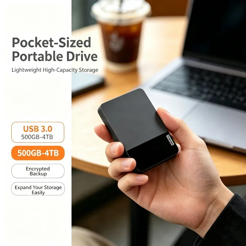 13 Color External Mobile Hard Drive USB3.0 Portable HDD 2.5