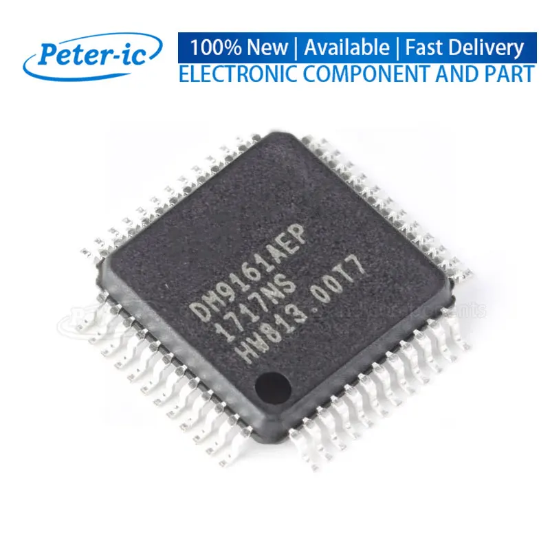 DM9161AEP LQFP-48 1 PHYtransceiver Ethernet Transceivers Available Peter-ic (1pcs)