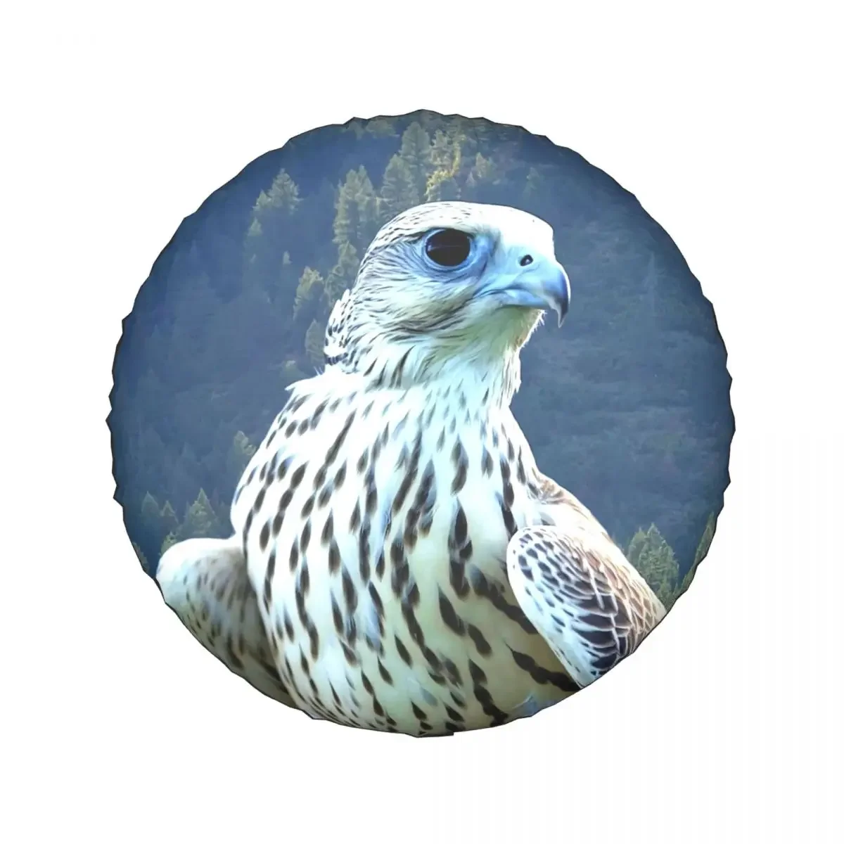 Beautiful Peregrine Falcon Bird Spare Tire Cover for Jeep SUV RV Trailer Car Wheel Protectors Accessories 14