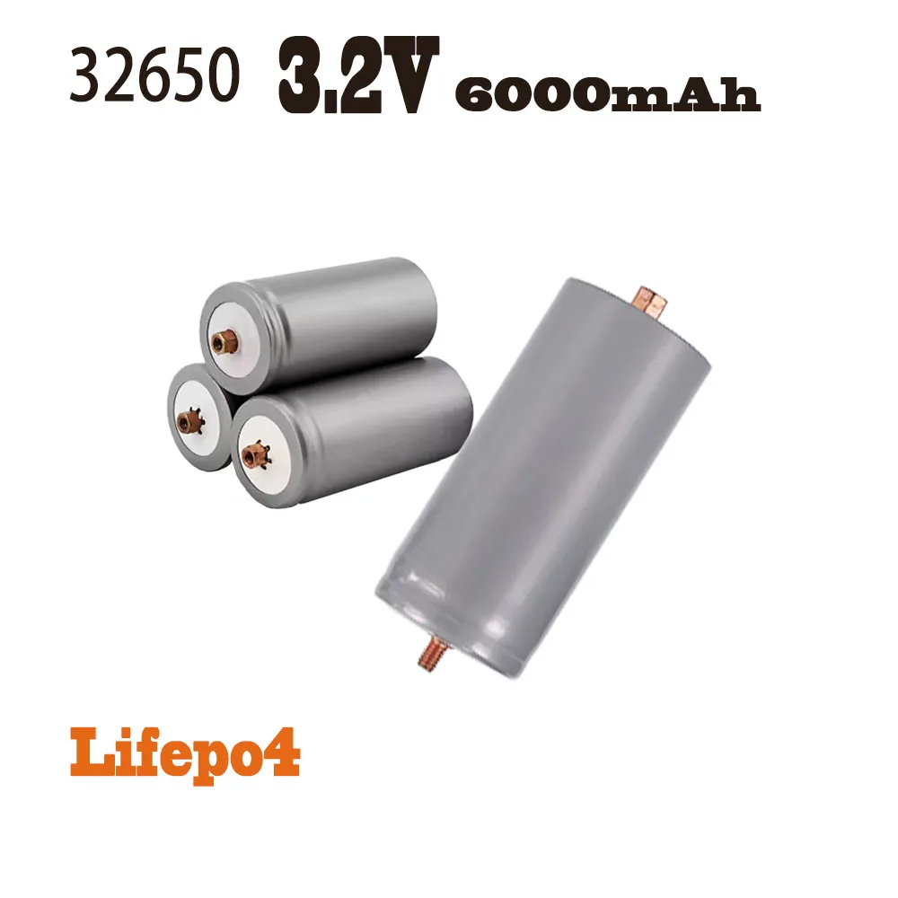 32650 6000mAh 3.2V Lifepo4 rechargeable battery professional spiral lithium iron phosphate power battery electric vehicle