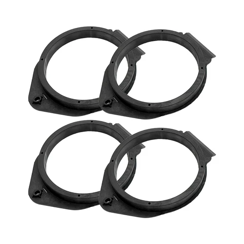 Imagen 2 del producto 4 Uds 6,5 ""altavoz de Audio para puerta delantera y trasera de coche, arandelas de bocina, adaptadores de montaje, soportes, placas, anillo espaciador apto para GMC Chevy Buick