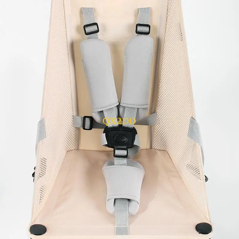 QX2D Soft prams Shoulder Protectors Infant Carriage Shoulder Pad Set for Baby