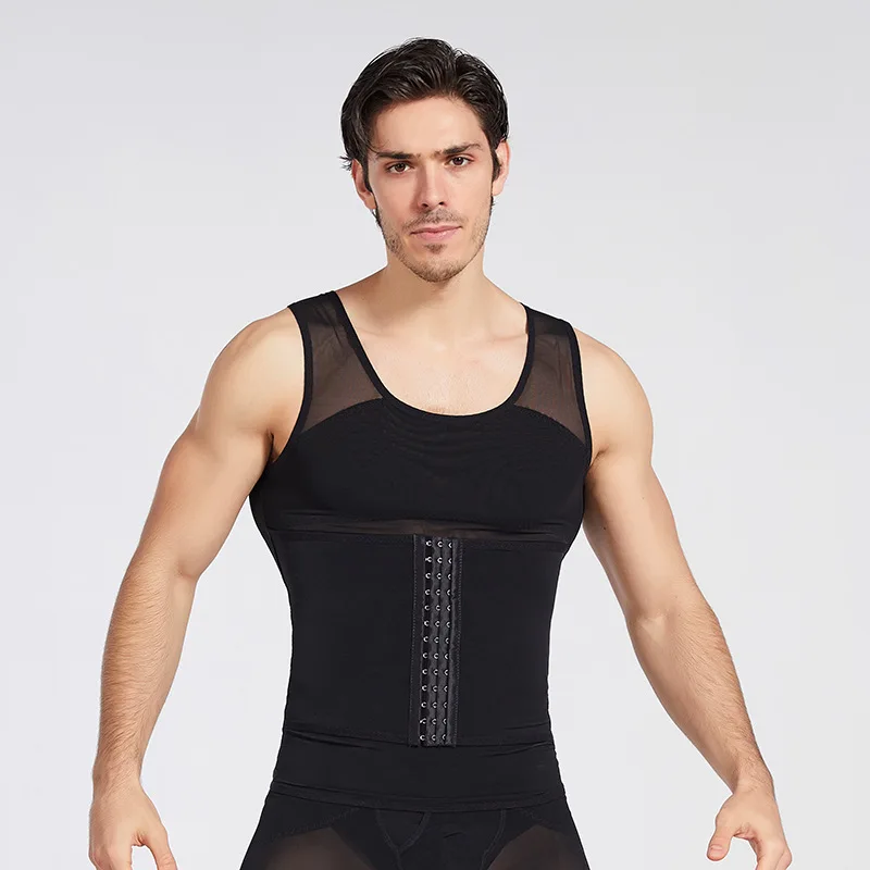 Wait Trainer Body Shaper Invisible Slimming Compression Vest Tummy Control Shapewear Abdominal Binder Elastic Tubular Girdle