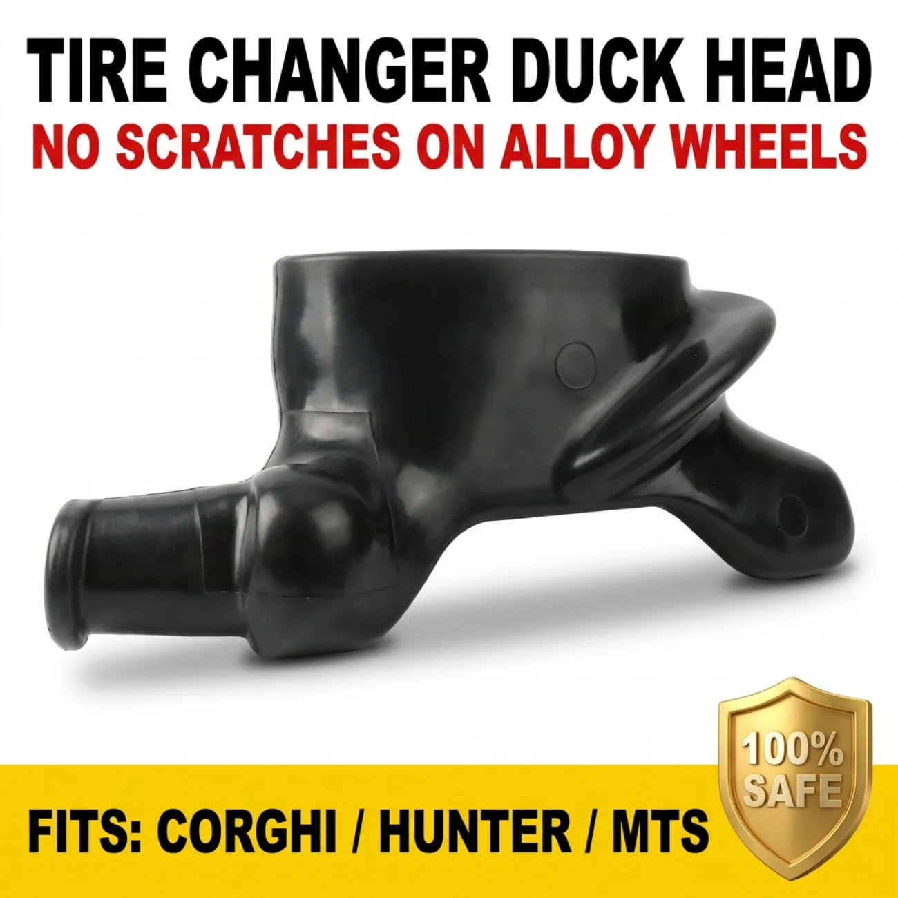 

4-120129B Tire Changer Duck Head For Corghi A9220 A9222 A2030 for MTS for Hunter TCX Series TCX50 TCX550 TCX500 TCX515 Black