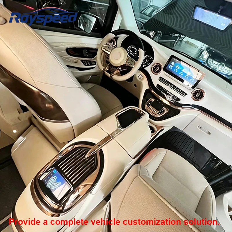 Car Armrest Box V220d Interior Auto Parts Interior Console Armrest Storage Box V Class Seat Armrest for V Class V250 V260 W447